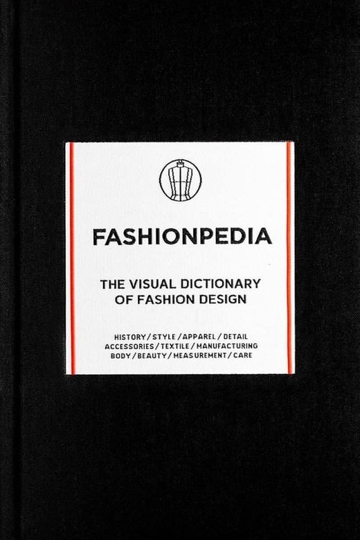 okładka Fashionpedia. The visual dictionary of fashion design wer. angielska książka