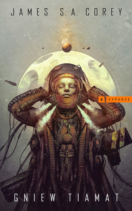 okładka Gniew Tiamat. Cykl Expanse. Tom 8 - nowa wersja ebook | epub, mobi | James S.A. Corey