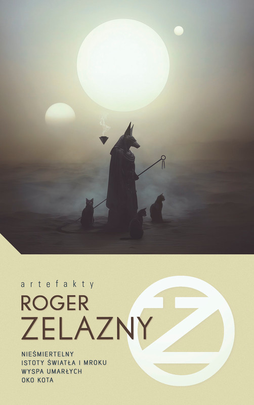 okładka Nieśmiertelny / Istoty światła i Mroku / Wyspa umarłych / Oko kota ebook | epub, mobi | Roger Zelazny