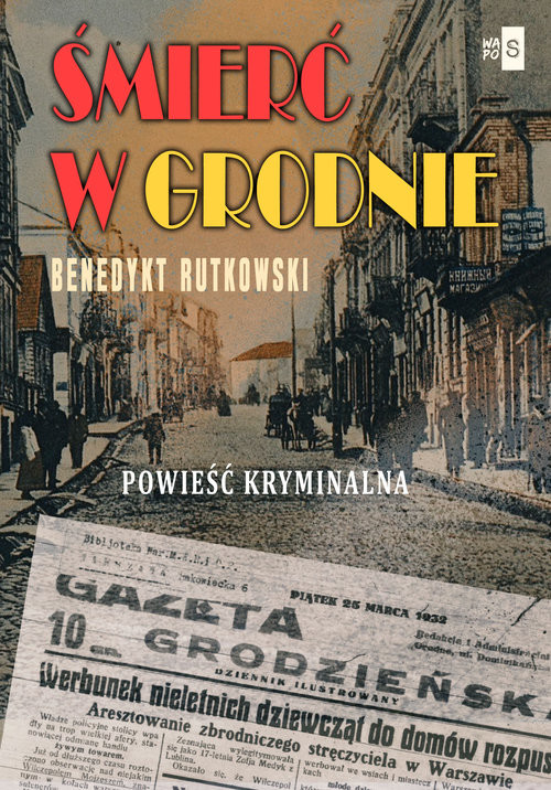 okładka Śmierć w Grodnie Wielkie Litery książka