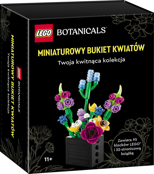 okładka Lego Botanicals Miniaturowy bukiet kwiatów MAB-6602 książka