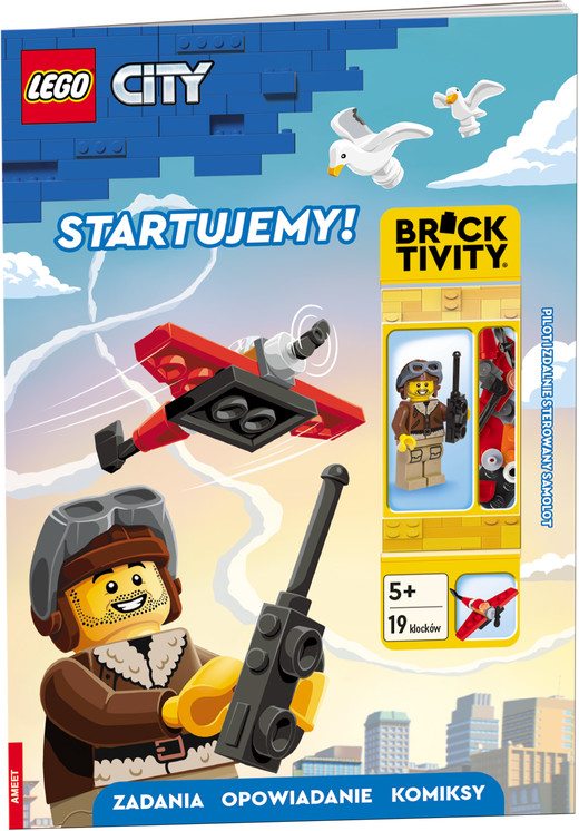 okładka Lego City Startujemy LNC-6032 książka