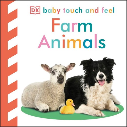 okładka Baby Touch and feel Farm Animals.  wer. angielska książka