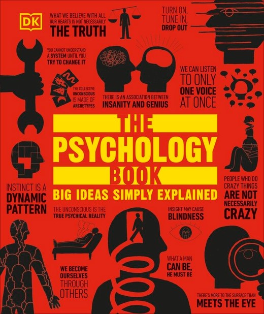 okładka The Psychology Book. Big Ideas Simply Explained wer. angielska książka
