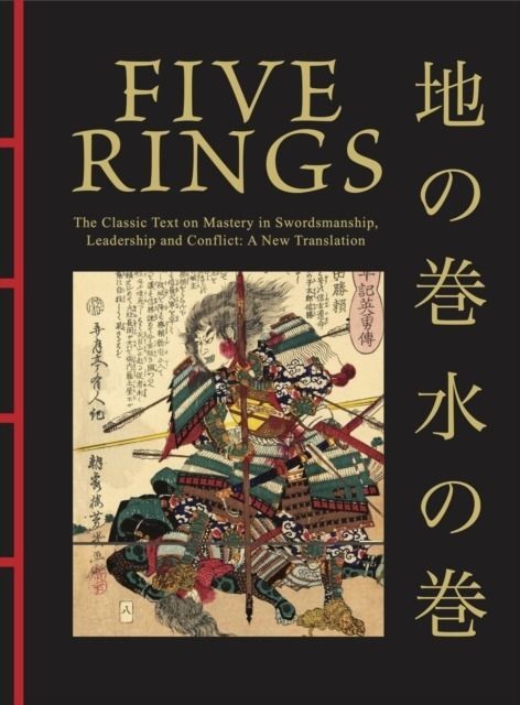 okładka Five rings wer. angielska książka | Miyamoto Musashi