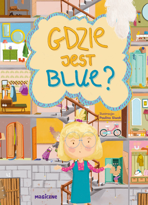 okładka Gdzie jest Blue? książka