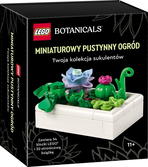 okładka Lego Botanicals Miniaturowy Pustynny Ogród MAB-6601 książka