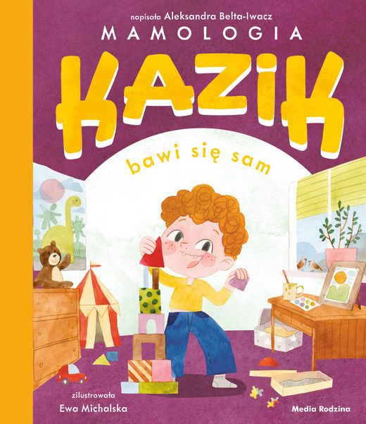 okładka Kazik bawi się sam książka