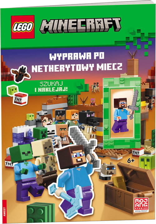 okładka LEGO Minecraft. Wyprawa po netherytowy miecz MSF-5201 książka | Opracowanie zbiorowe
