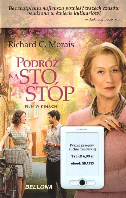 okładka Podróż na sto stóp - przepisy kuchni francuskliej książka