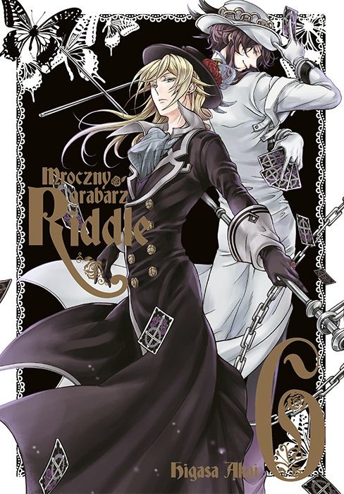 okładka Mroczny grabarz Riddle. Tom 6 książka