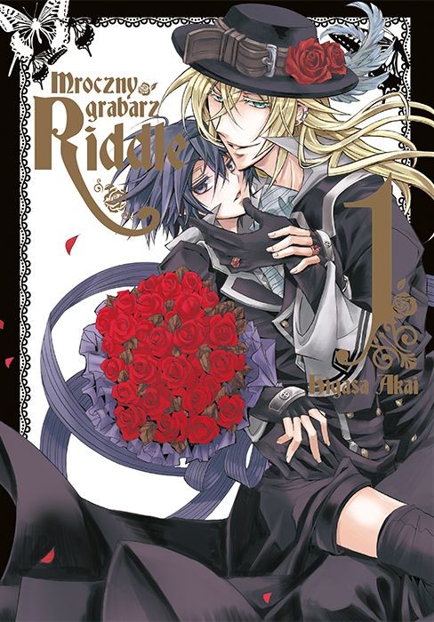 okładka Mroczny grabarz Riddle. Tom 1 książka