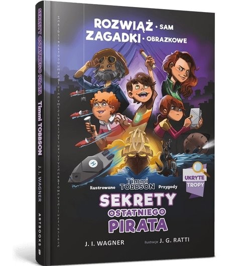 okładka Timmi Tobbson. Sekrety ostatniego pirata książka