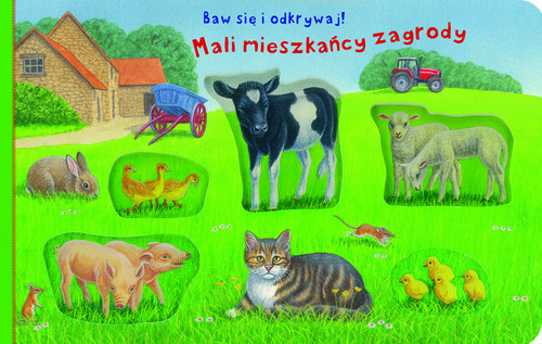 okładka Baw się i odkrywaj! Mali mieszkańcy zagrody książka