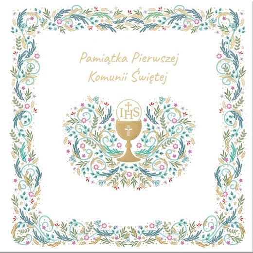 okładka Książeczka pamiątka Pierwszej Komunii Świętej książka