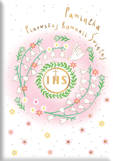 okładka Książeczka pamiątka Pierwszej Komunii Świętej książka