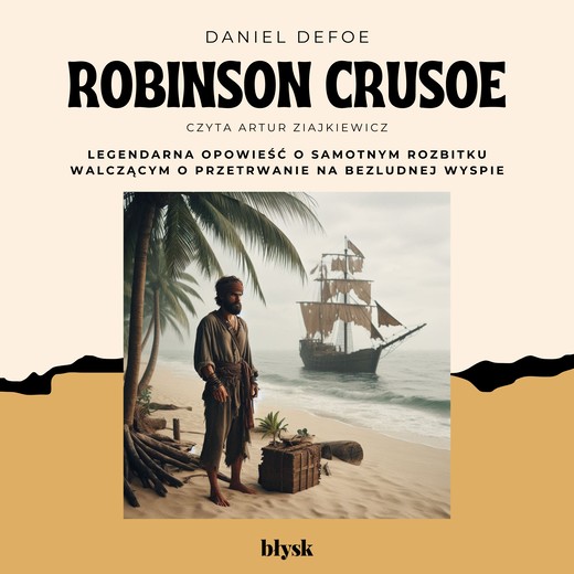 okładka Robinson Crusoe audiobook | MP3 | Daniel Defoe