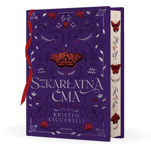 okładka Szkarłatna Ćma (wydanie specjalne) książka | Kristen Ciccarelli