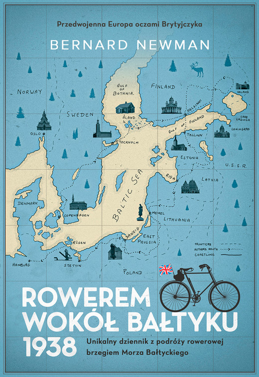 okładka Rowerem wokół Bałtyku 1938 książka | Bernard Newman