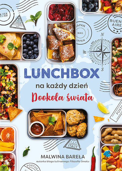 okładka Lunchbox na każdy dzień. Dookoła świata książka | Malwina Bareła
