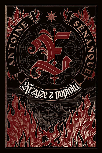 okładka Krzyże z popiołu książka | Antoine Sénanque