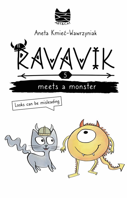 okładka Ravavik meets a monter ebook | epub, mobi | Aneta Kmieć-Wawrzyniak