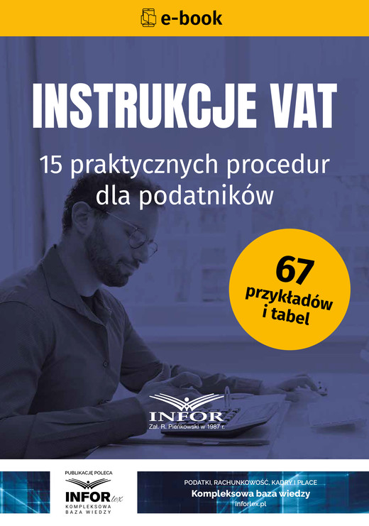okładka Instrukcje VAT. 15 praktycznych procedur dla podatników. Wyd.8 ebook | pdf | Praca zbiorowa