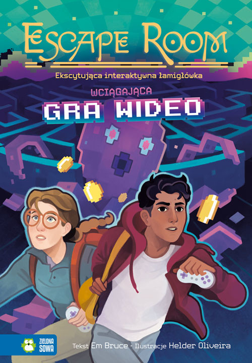 okładka Gra wideo. Escape Room książka