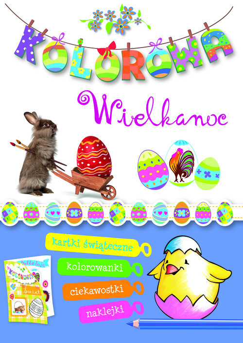 okładka Kolorowa Wielkanoc książka | Ewa Gorzkowska-Parnas