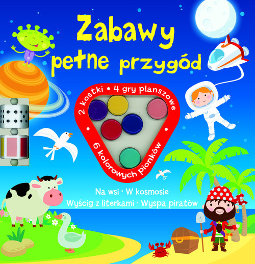 okładka Zabawy pełne przygód książka