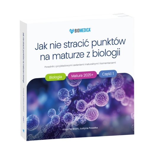 okładka Jak nie stracić punktów na maturze z biologii 2025 cz.1 poradnik z przykładowymi zadaniami maturalnymi i komentarzami książka