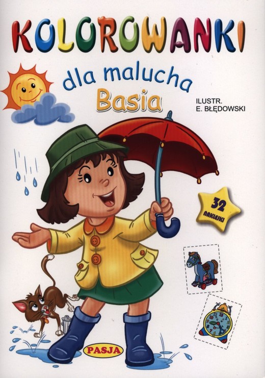 okładka Basia. Kolorowanki dla malucha książka | Opracowanie zbiorowe