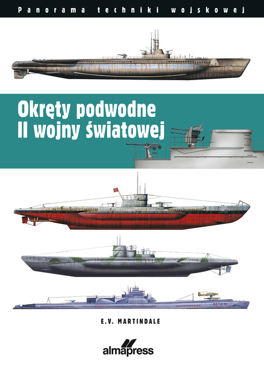 okładka Okręty podwodne II wojny światowej książka