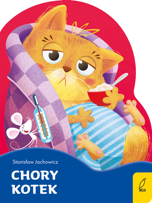 okładka Chory kotek. Poeci dla dzieci. Wykrojnik książka