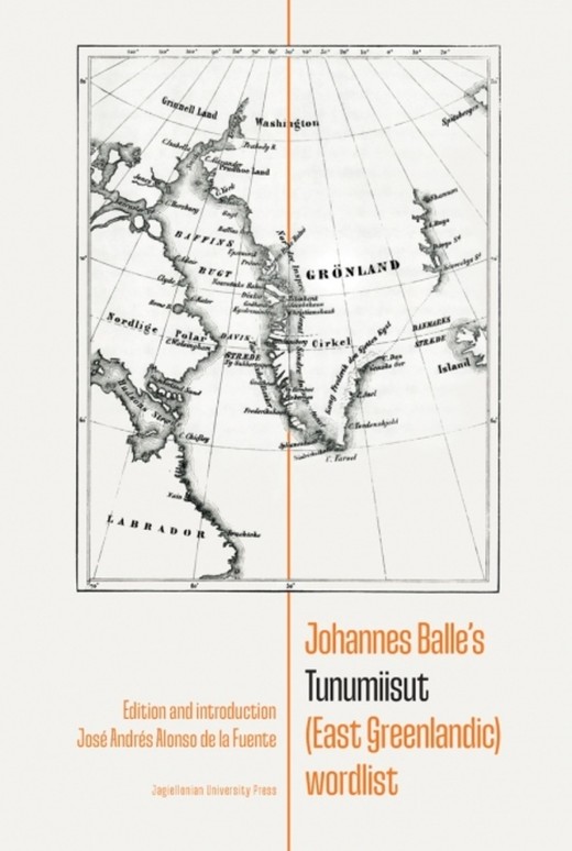okładka Johannes Balle’s Tunumiisut (East Greenlandic) wordlist książka