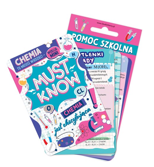 okładka Kieszonka Must Know Chemia książka