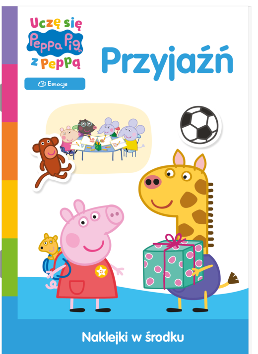 okładka Przyjaźń. Uczę się z Peppą. Świnka Peppa książka