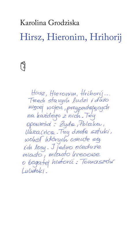 okładka Hirsz, Hieronim, Hrihorij książka