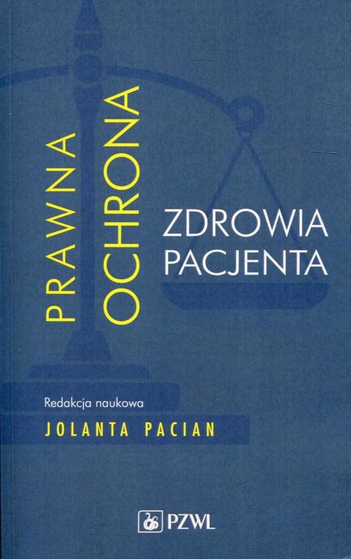 okładka Prawna ochrona zdrowia pacjenta ebook | epub, mobi | Jolanta Pacian