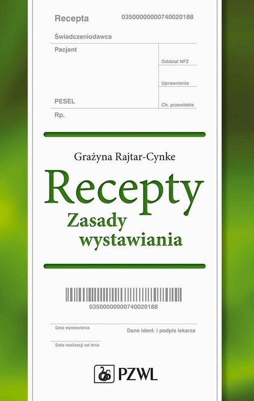 okładka Recepty ebook | epub, mobi | Grażyna Rajtar-Cynke