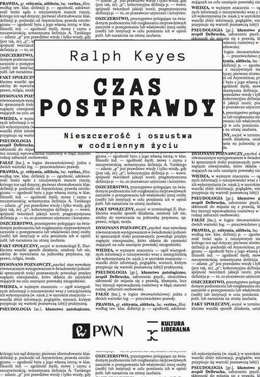 okładka Czas postprawdy ebook | epub, mobi | Ralph Keyes