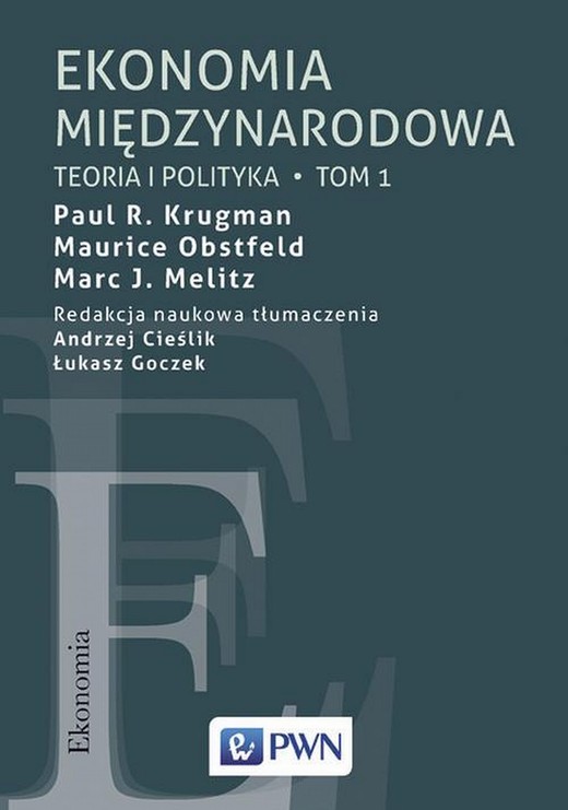 okładka Ekonomia międzynarodowa Tom 1 ebook | epub, mobi | Maurice Obstfeld, Paul R. Krugman,