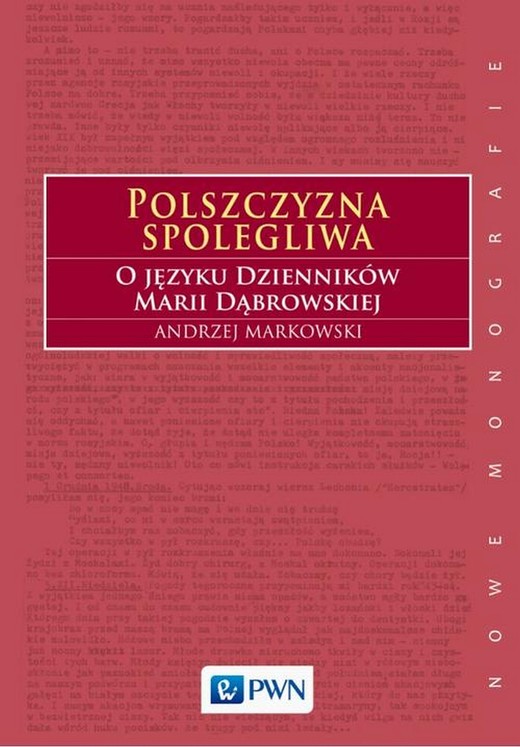 okładka Polszczyzna spolegliwa ebook | epub, mobi | Andrzej Markowski
