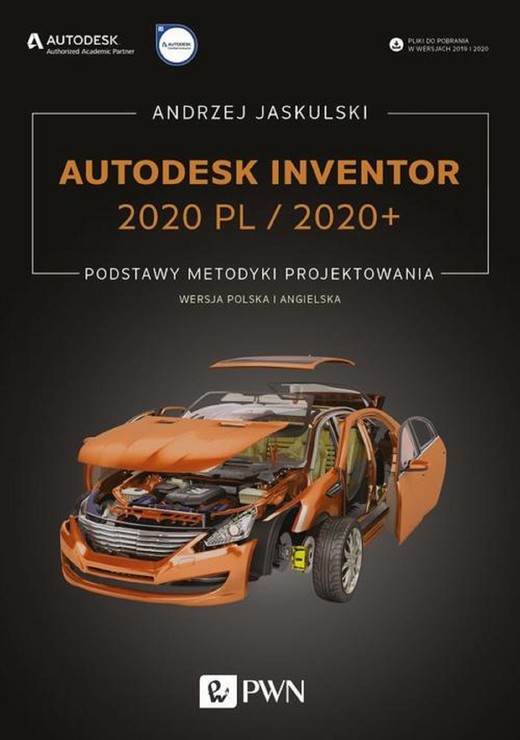 okładka Autodesk Inventor 2020 PL / 2020+ ebook | pdf | Andrzej Jaskulski