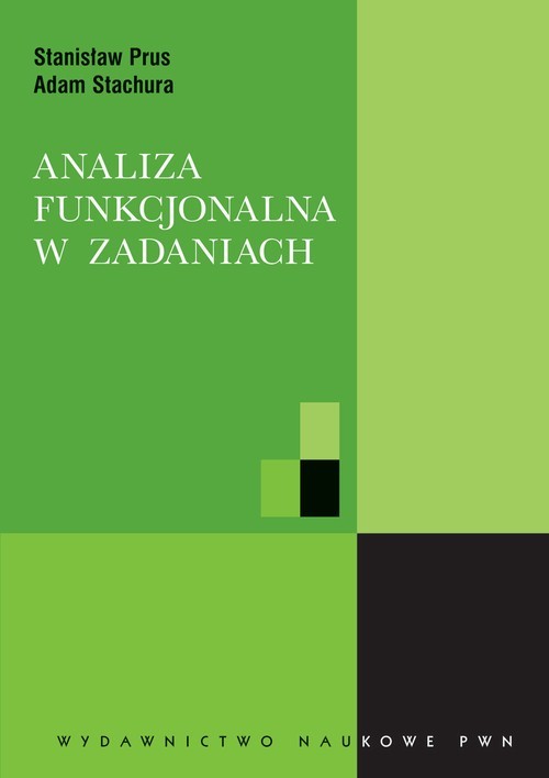 okładka Analiza funkcjonalna w zadaniach ebook | pdf | Adam Stachura, Stanisław Prus
