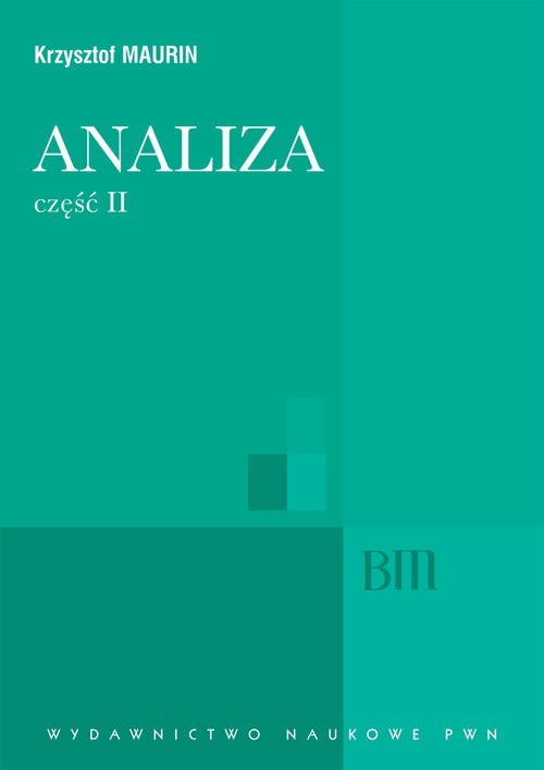 okładka Analiza, cz. 2 ebook | pdf | Krzysztof Maurin