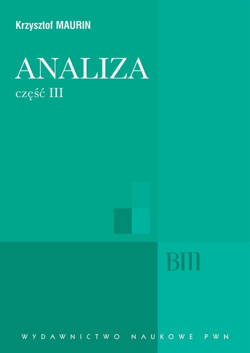 okładka Analiza, cz. 3 ebook | pdf | Krzysztof Maurin