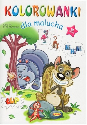 okładka Hi hi hi kolorowanki dla malucha książka | Ernest Błędowski