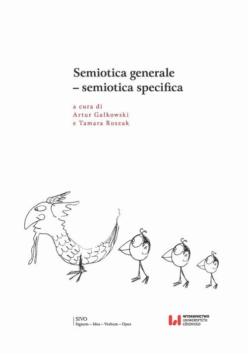 okładka Semiotica generale - semiotica specifica ebook | pdf | Opracowania Zbiorowe