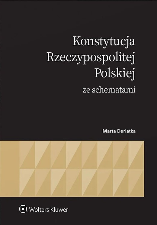 okładka Konstytucja Rzeczypospolitej Polskiej ze schematami książka